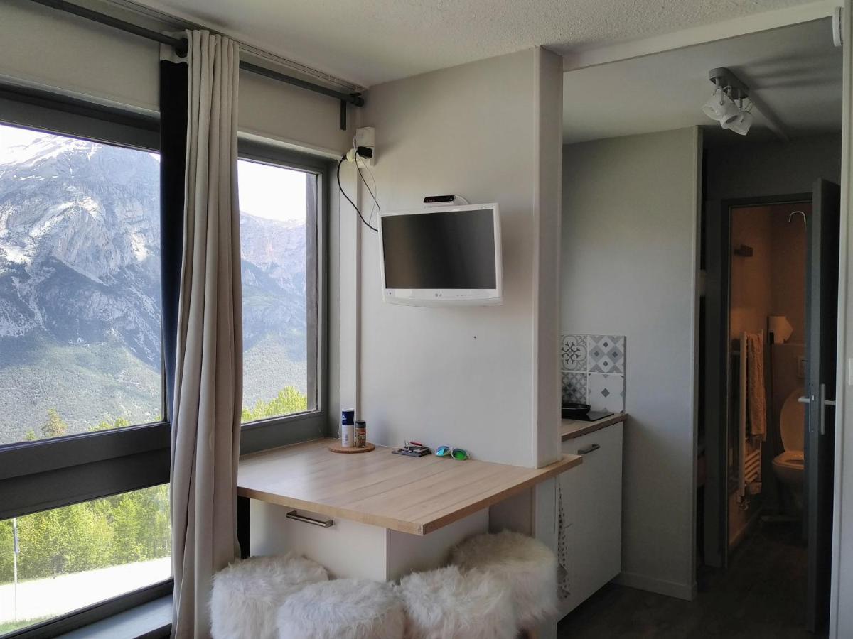 Studio Fonctionnel 16M2 Avec Vue Panoramique Puy-Saint-Vincent Exterior photo